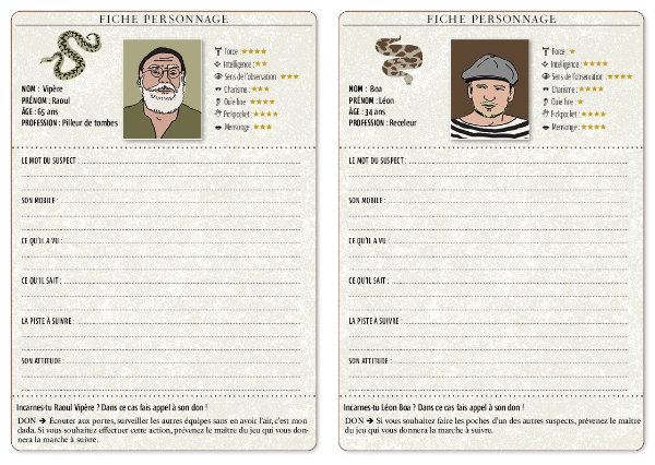 pages du livret-jeu le crotale a encore sonné par les musées de Belfort