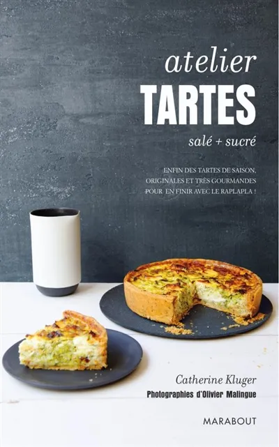 couverture du livre la frabrique de tartes, recettes sucrées et salées