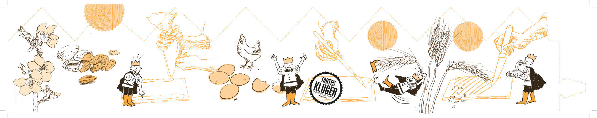 illustration d'une couronne de galette des rois