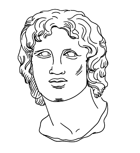 statue d’Alexandre le Grand