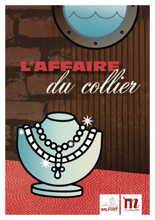 couverture du livret-jeu l'affaire du collier