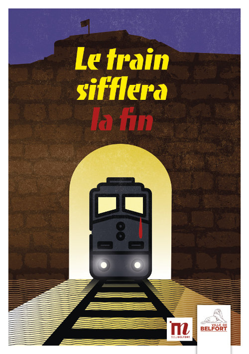 couverture du livret-jeu Le train sifflera la fin