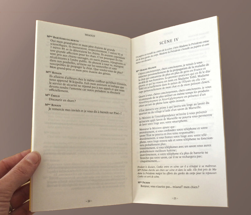 extrait du livret Miaouf