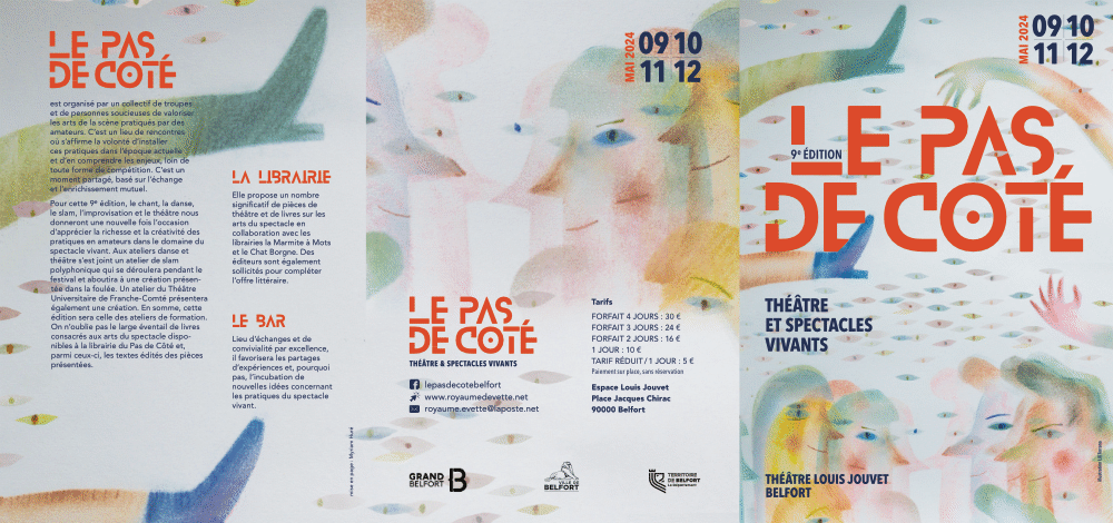 flyer du festival be bop or be dead