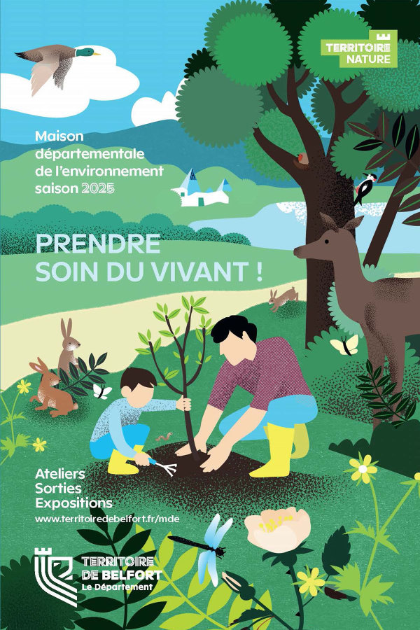 illustration prendre soin du vivant